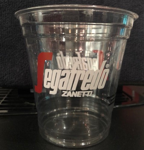 Cups Clear - Segafredo Zanetti® - Branded 12oz Cold Beverage Cups - 1 Case