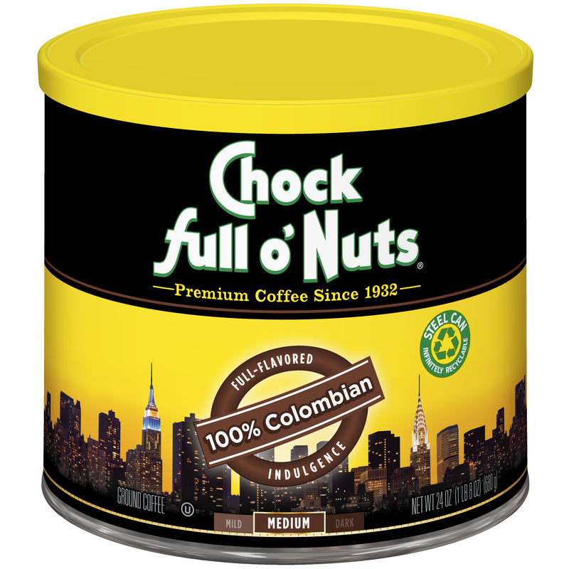 Chock 100% Colombian 24oz Can - case of 6