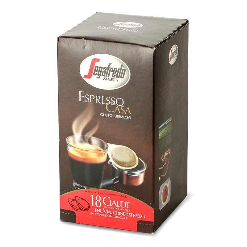 Segafredo Zanetti® - Espresso Casa - Single Pods (Case of 6/18 ct Pods)