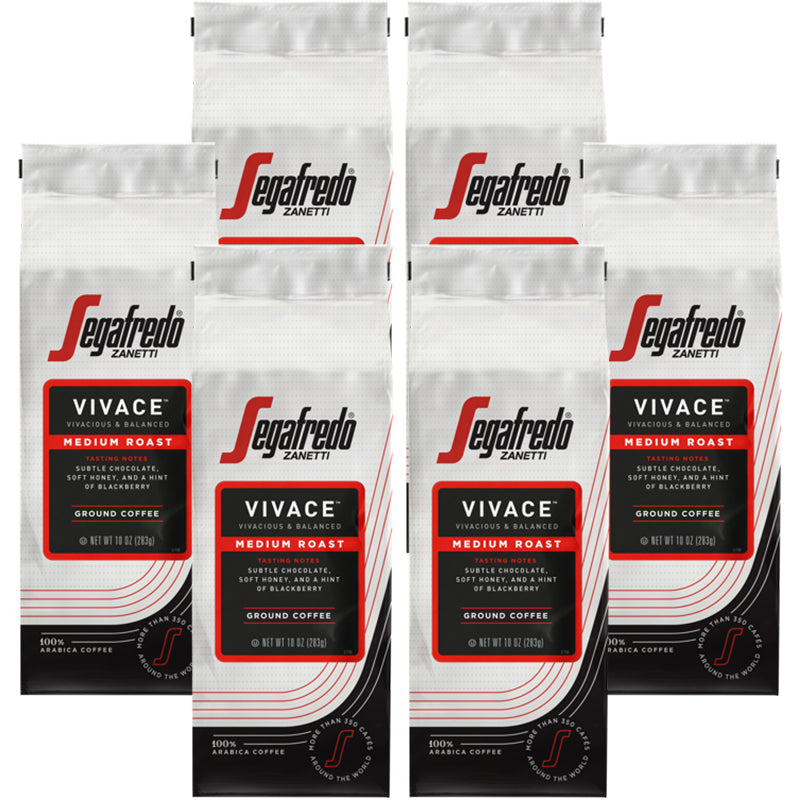 Segafredo Zanetti® Vivace - Medium Roast - Ground 6/10 oz