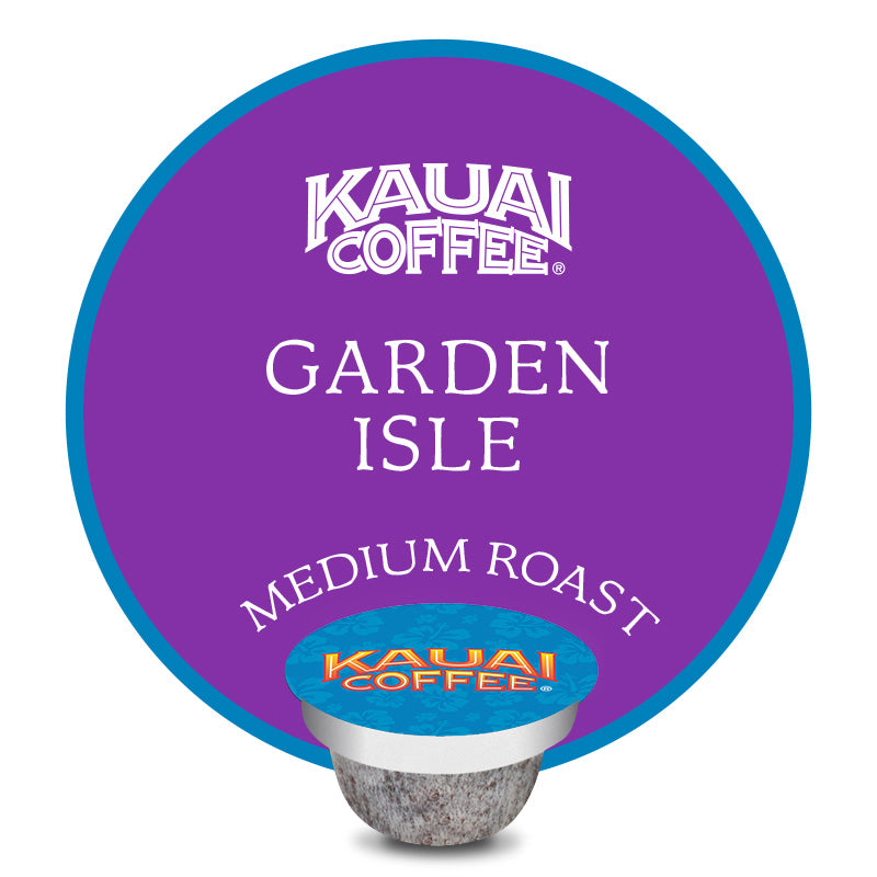 Kauai Coffee Garden Isle 72 count iWrap